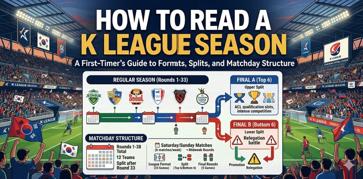 How to Read a K League Season A First-Timer's Guide to Formats, Splits, and Matchday Structure